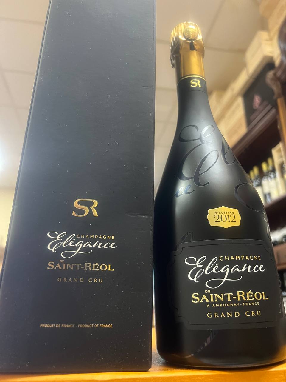 Saint-Réol Élégance 2012 Champagne Grand Cru (Astucciato)