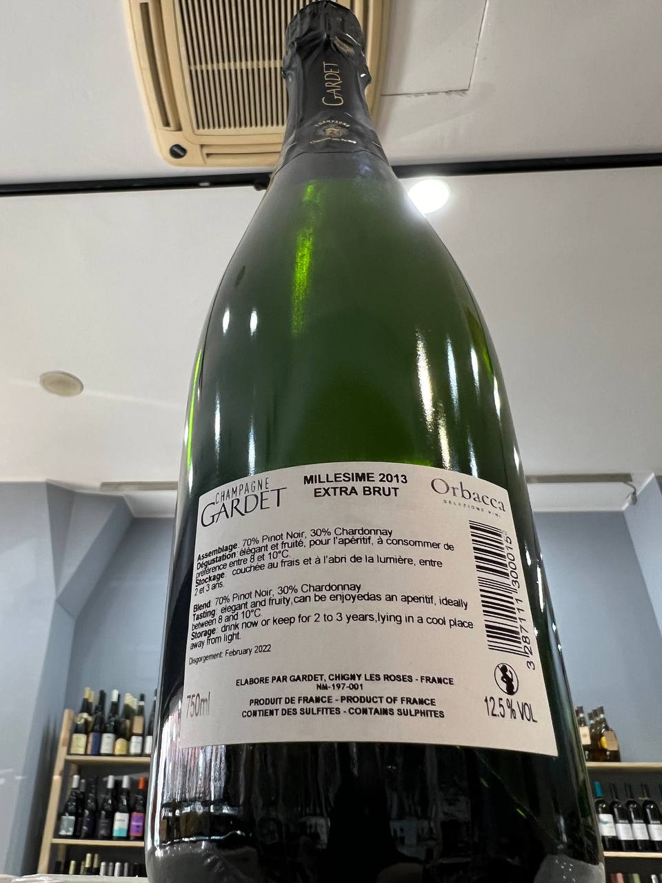 Champagne Gardet Extra Brut Millèsime 2013