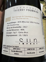 Thierry Fournier Champagne Reserve Extra-Brut