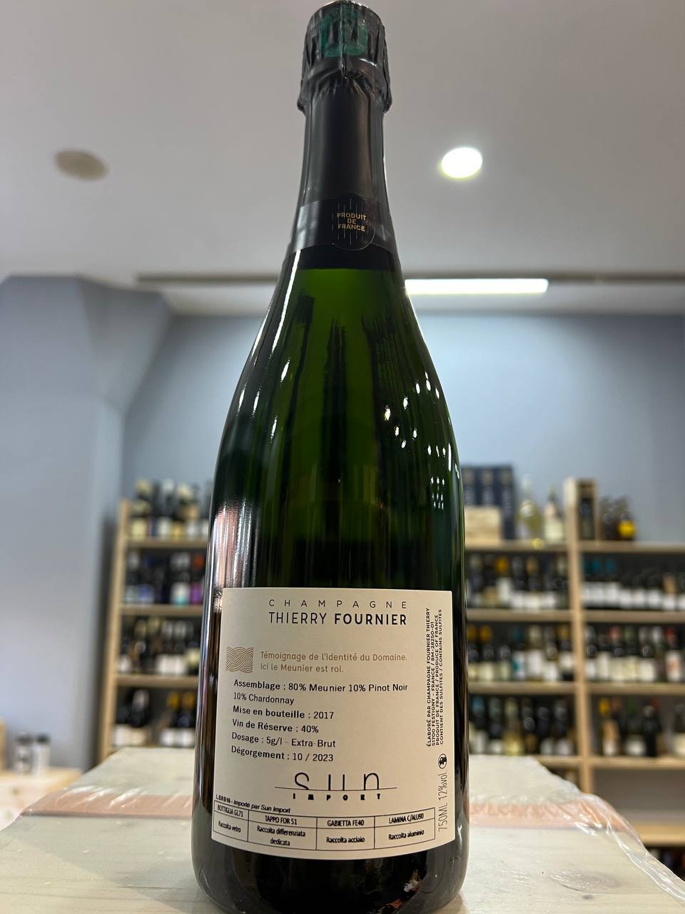 Thierry Fournier Champagne Reserve Extra-Brut