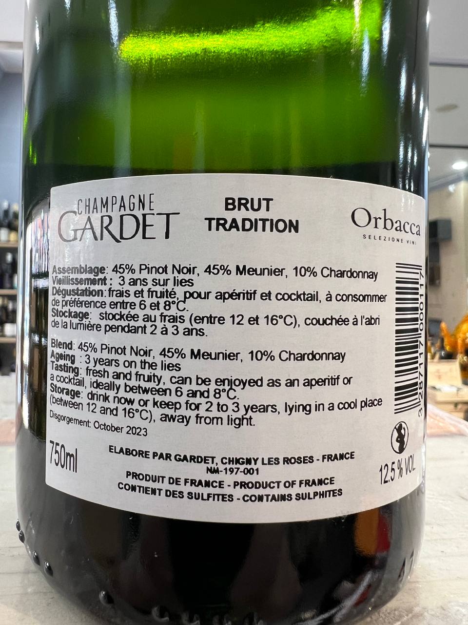 Champagne Gardet Brut Tradition