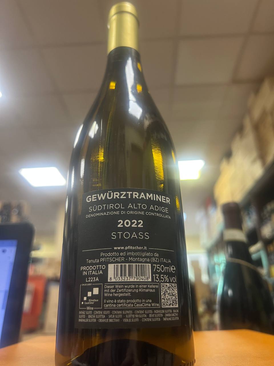 Gewürztraminer Stoass 2022 Pfitscher