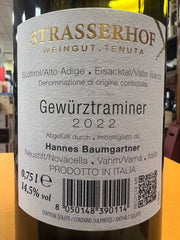 Gewürztraminer 2022 Strasserhof Valle Isarco DOC Alto Adige