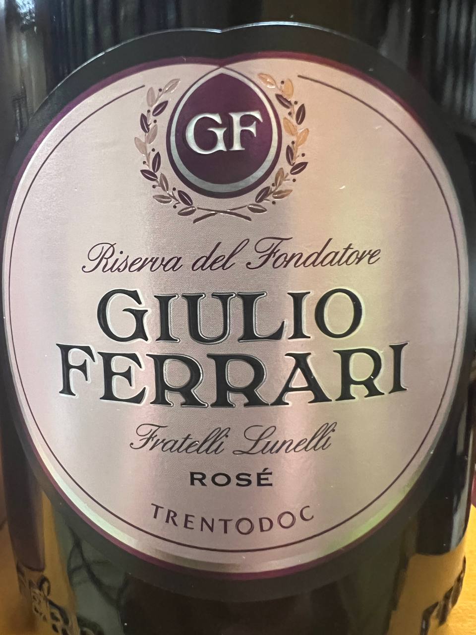 Giulio Ferrari Rosé 2010 - Riserva del fondatore