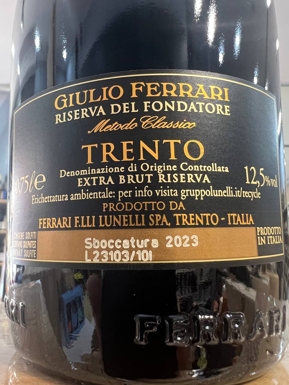 Riserva Del Fondatore Giulio Ferrari 2012 - Trento DOC