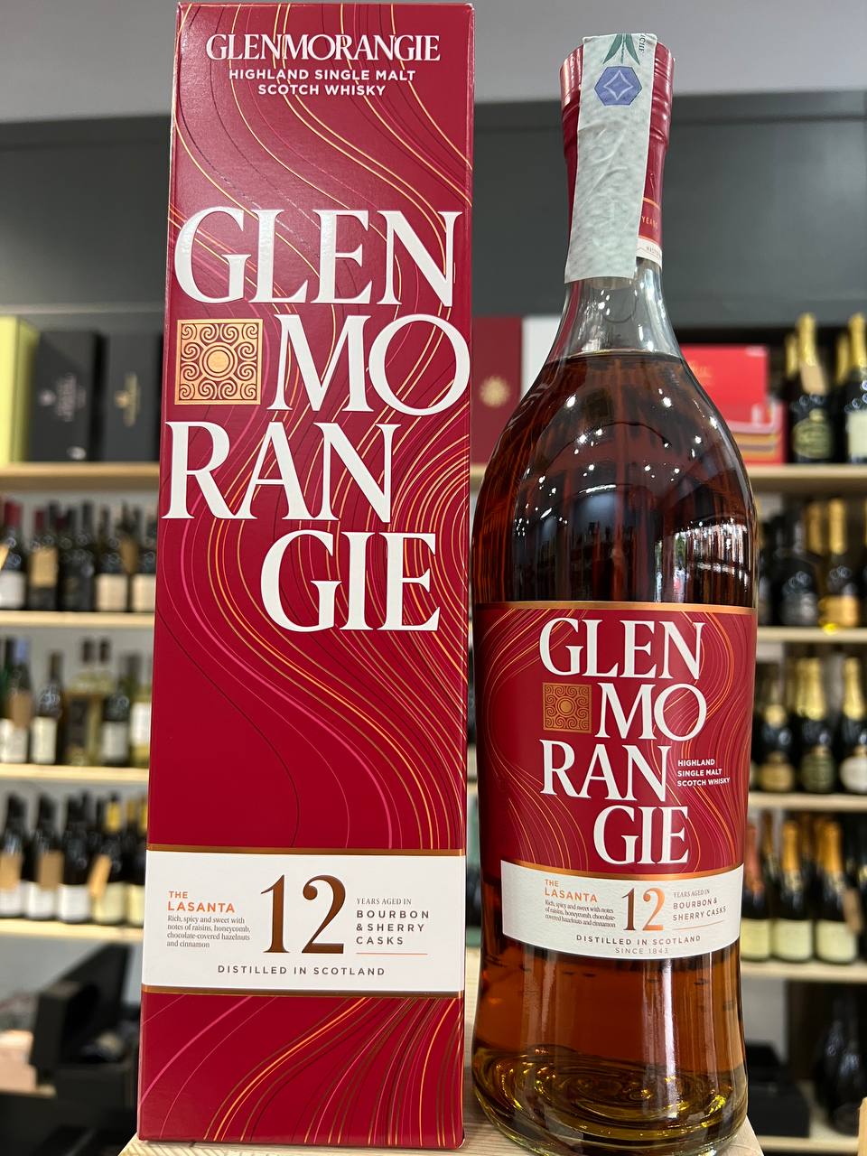 Lasanta Glenmorangie Whisky Single Malt Sherry Cask Finish 12 Anni