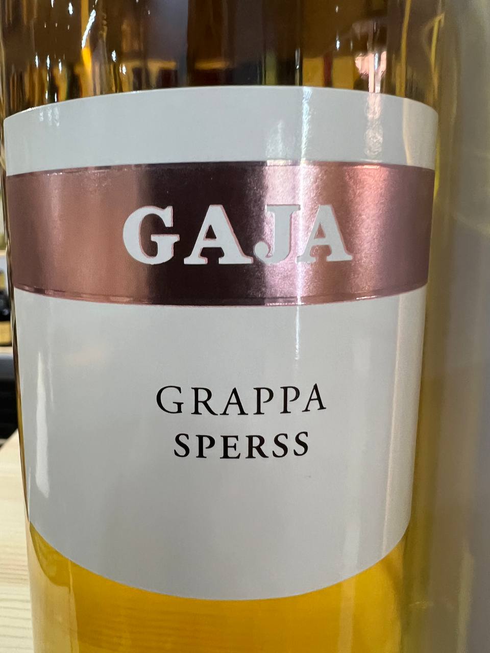 Grappa Di Nebbiolo Sperss Gaja Astucciata