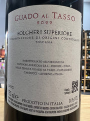 Guado al Tasso 2022 Bolgheri Superiore