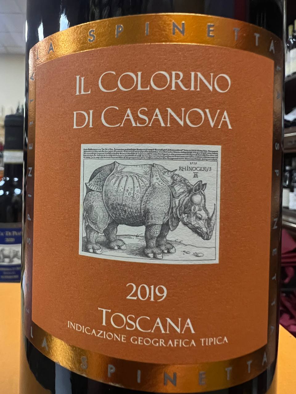 Il Colorino di Casanova 2019 La Spinetta