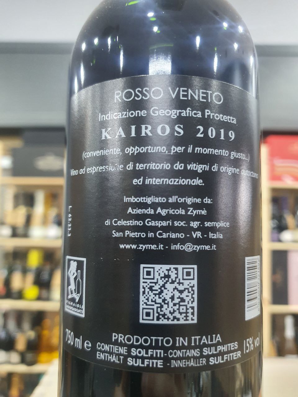 Zymè Kairos 2019 - Rosso Veneto IGP