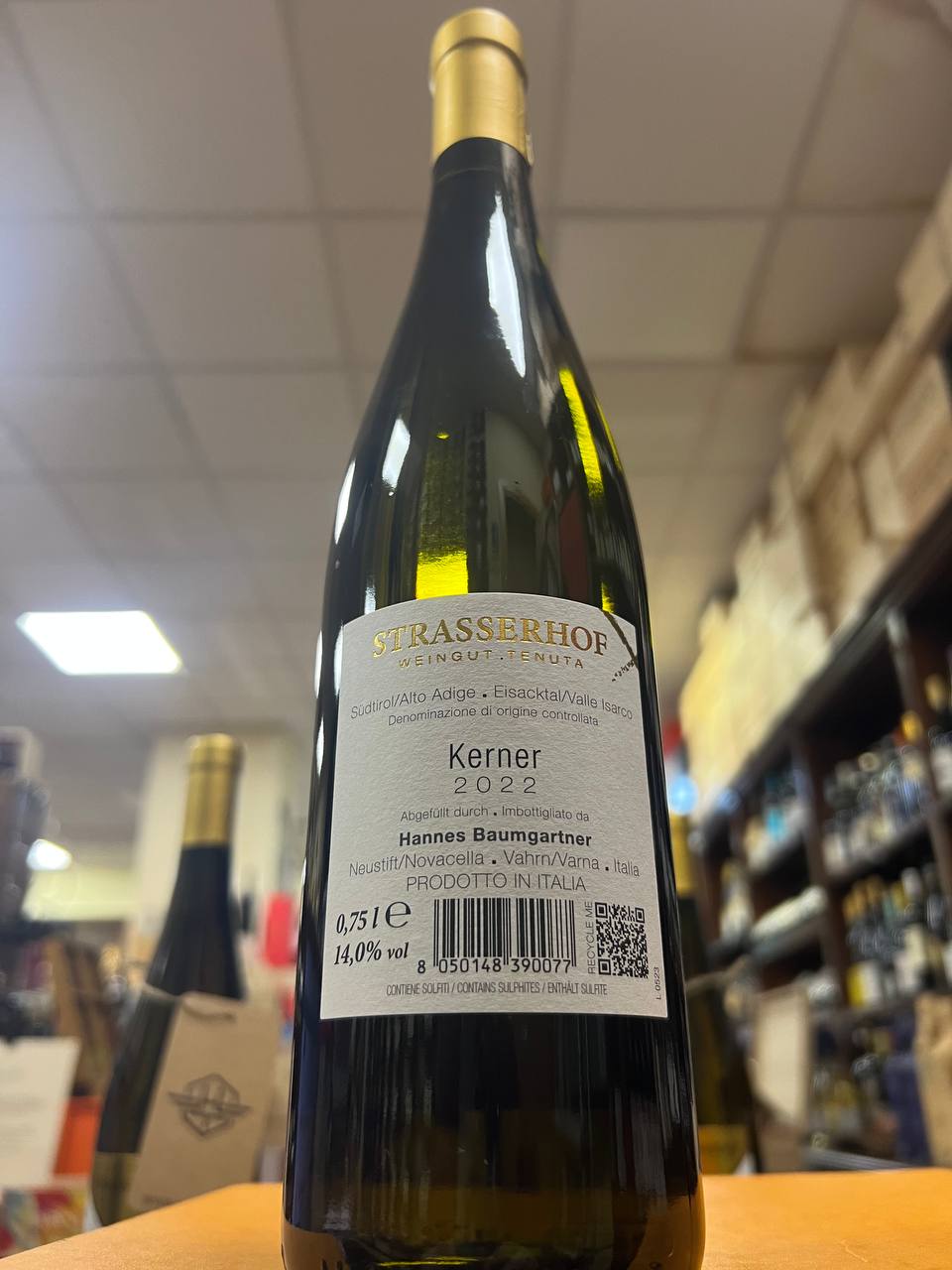 Kerner 2022 Strasserhof  Valle Isarco DOC Alto Adige