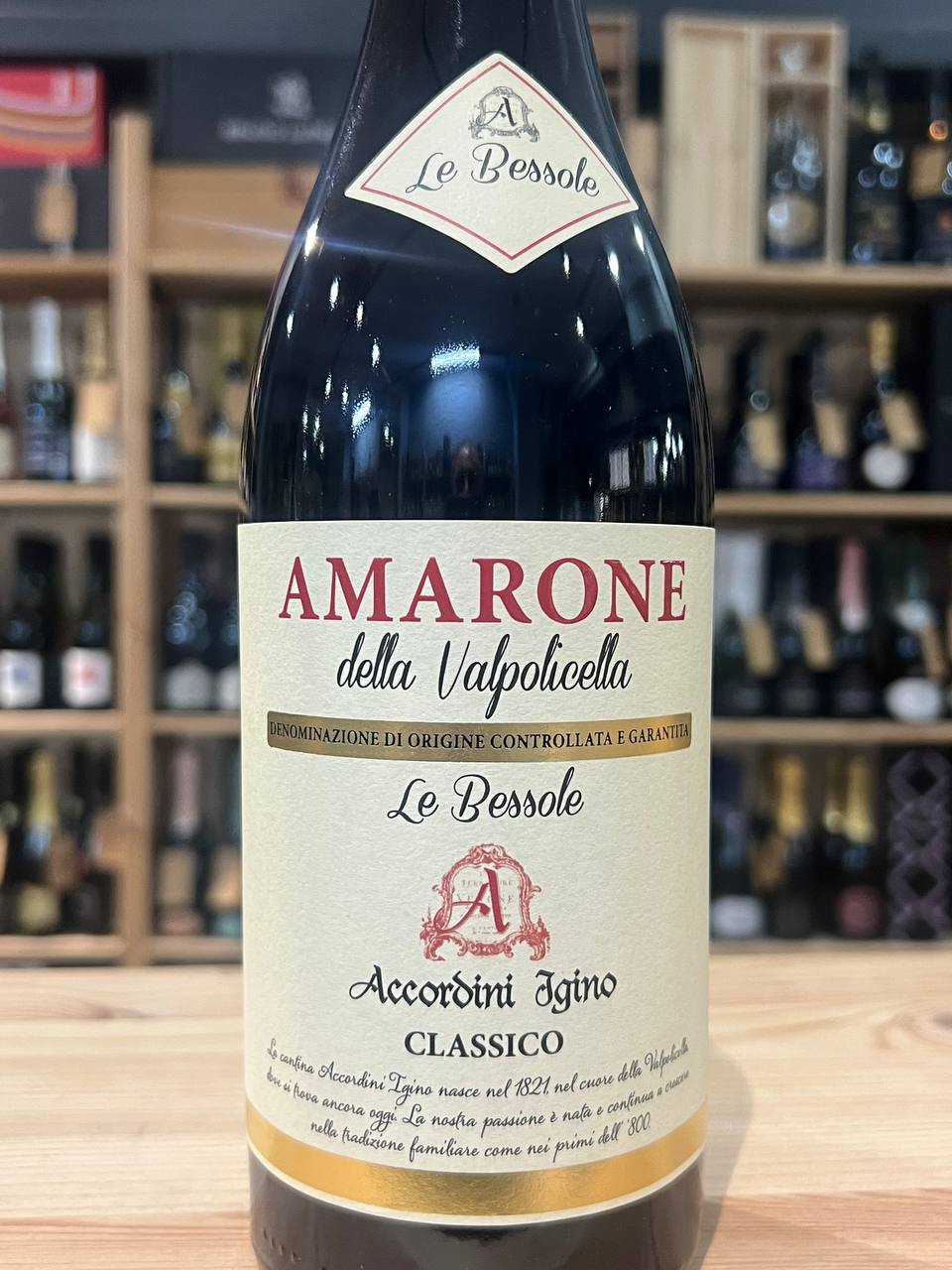 Le Bessole 2023 Amarone Della Valpolicella Classico Accordini