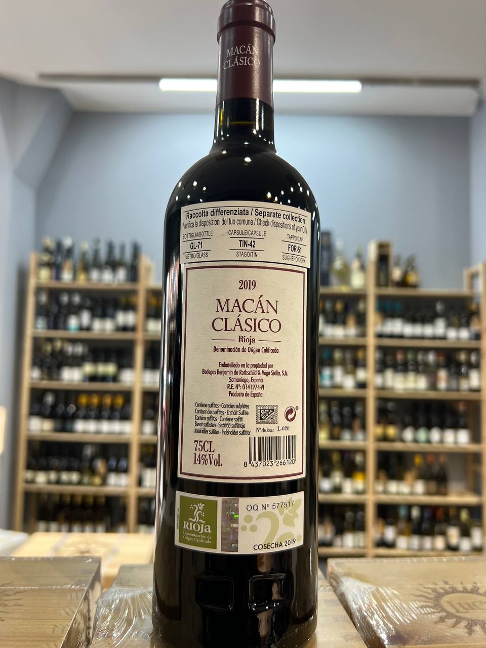 Rioja DOC Macan Clasico 2019