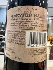 Maestro Raro 2019 Cabernet Sauvignon Felsina