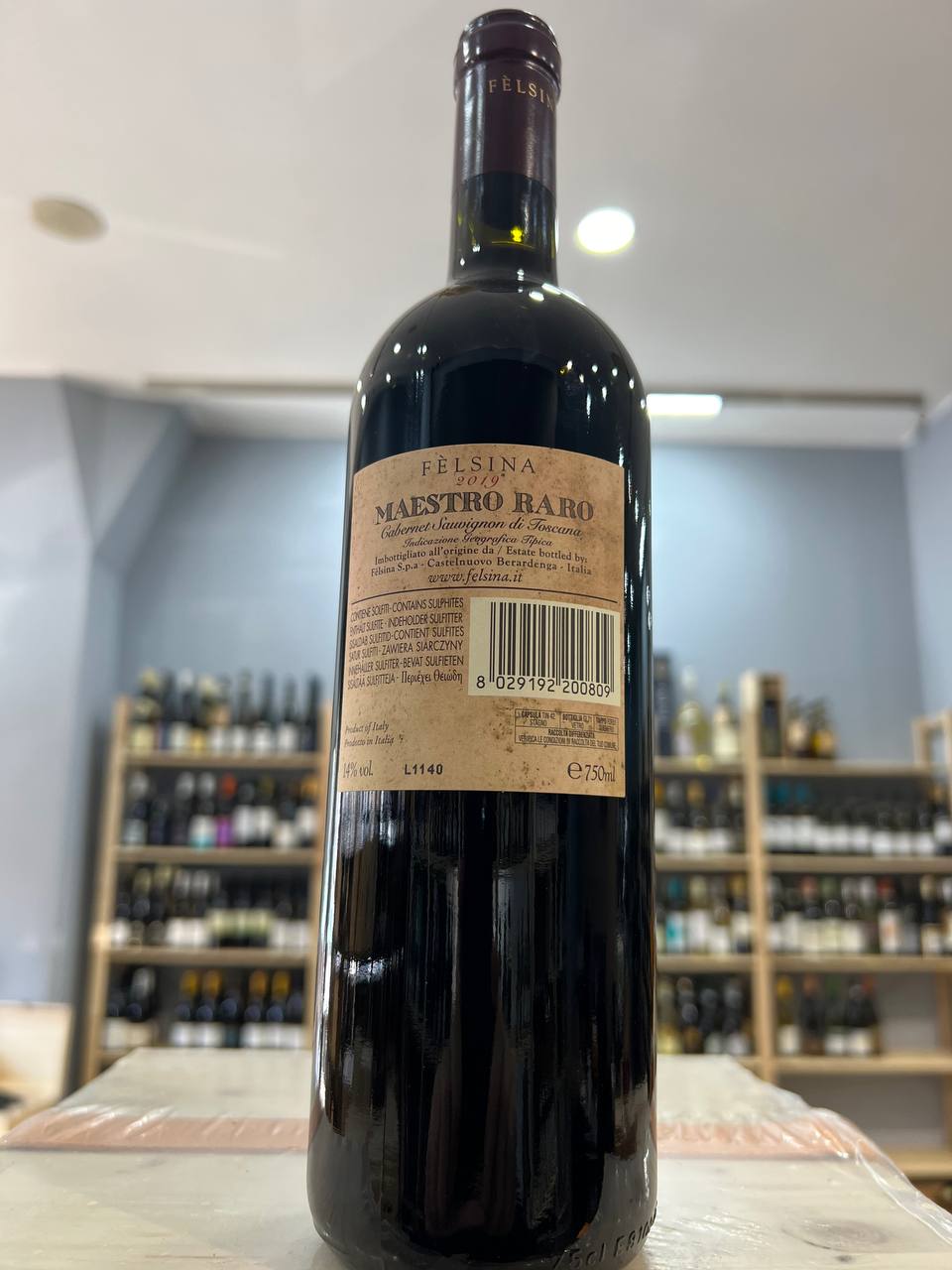 Maestro Raro 2019 Cabernet Sauvignon Felsina