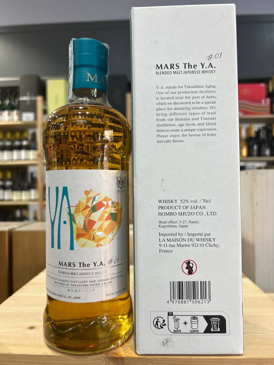 Mars The Y.A. Blended Malt Japanese Whisky #01 Astucciata