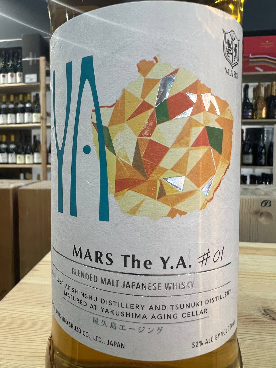 Mars The Y.A. Blended Malt Japanese Whisky #01 Astucciata