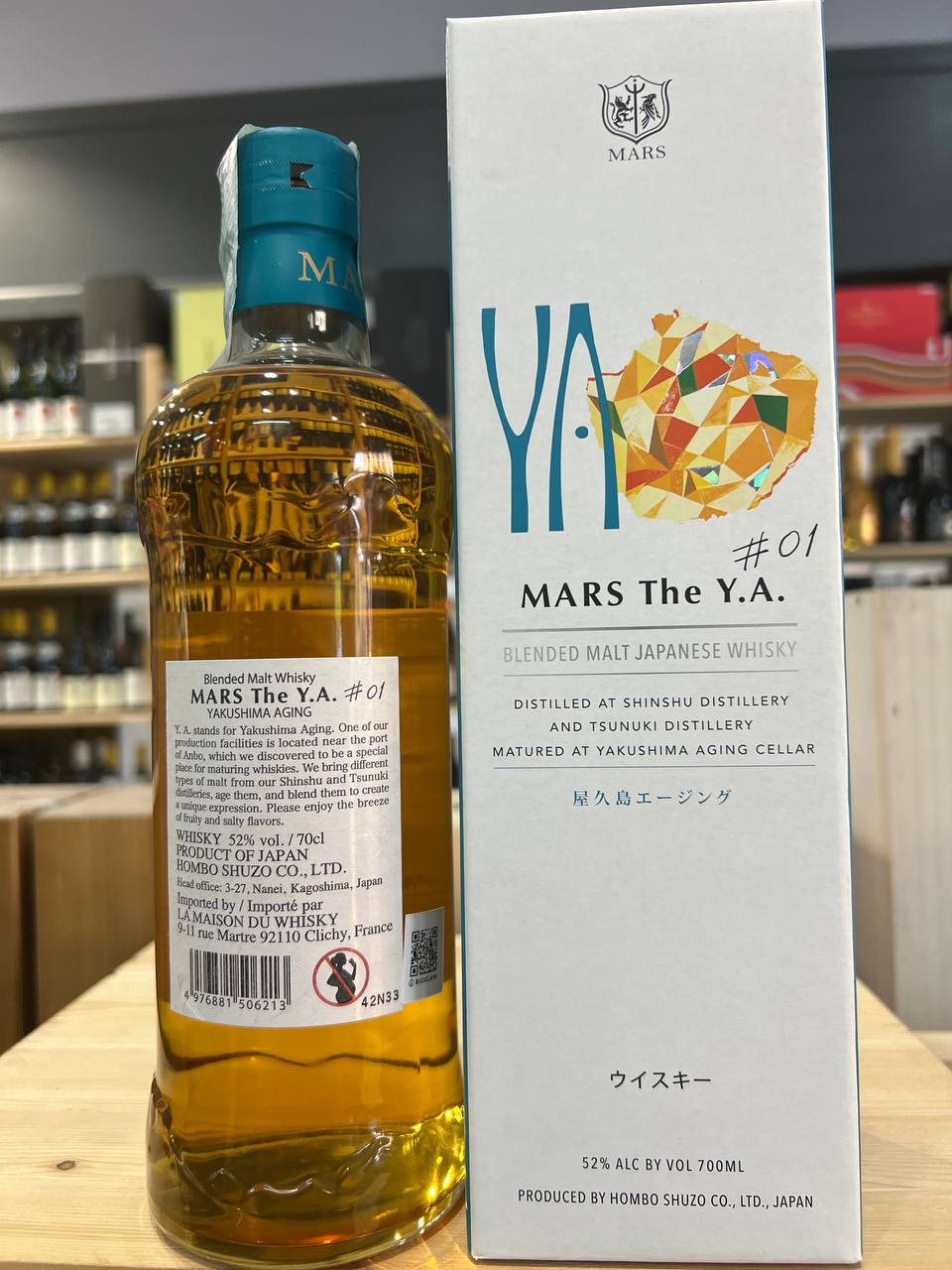 Mars The Y.A. Blended Malt Japanese Whisky #01 Astucciata