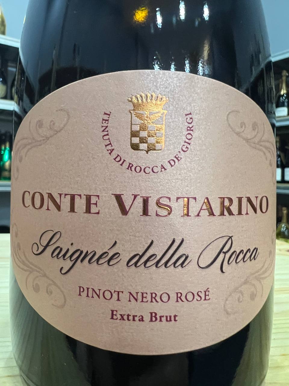 Oltrepò Pavese Saignée Della Rocca Rosé Extra-Brut Conte Vistarino