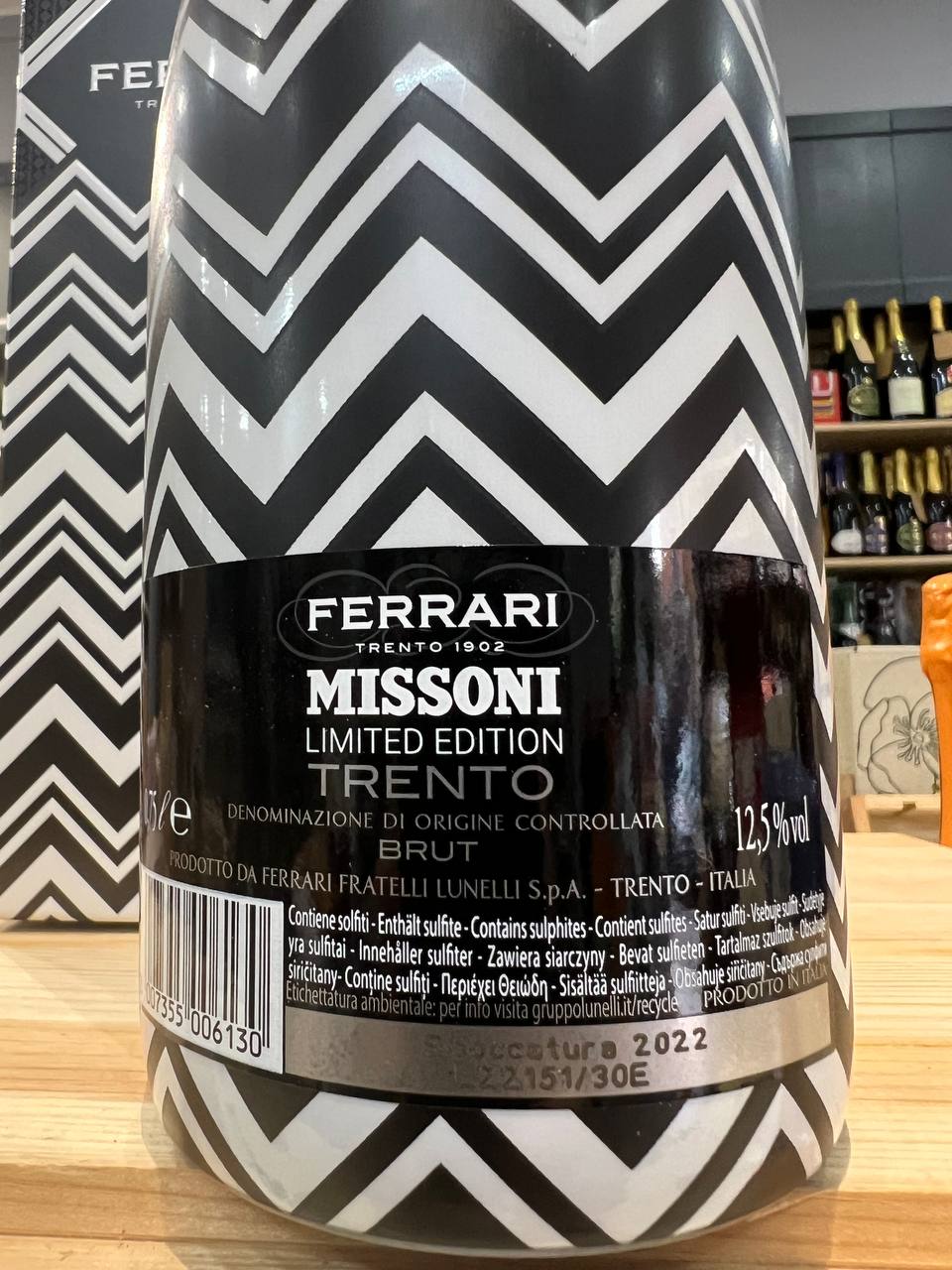 Ferrari Missoni Black & White Limited Edition Trento DOC Brut