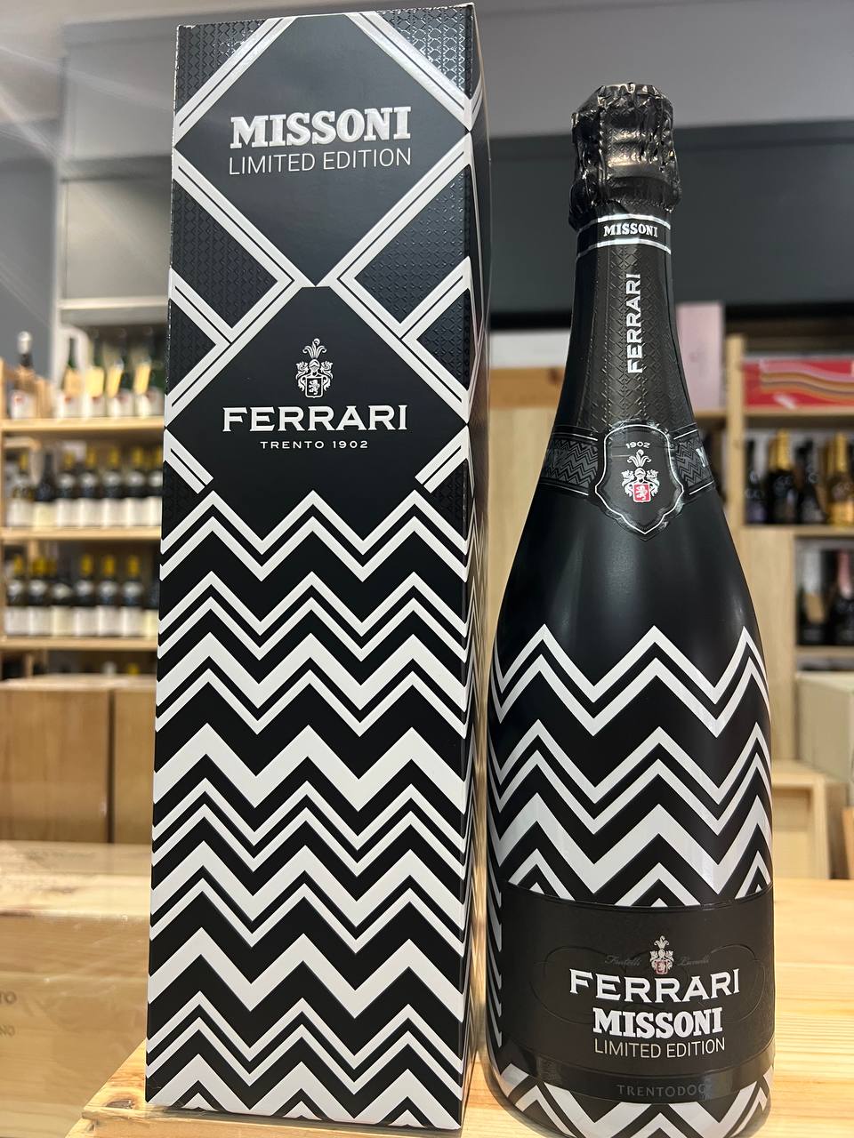 Ferrari Missoni Black & White Limited Edition Trento DOC Brut