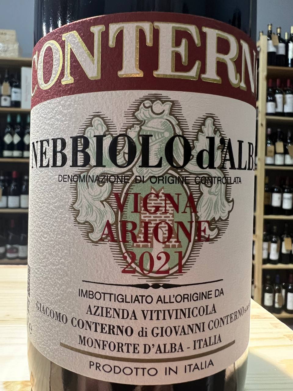 Conterno Giacomo Nebbiolo D'Alba Vigna Arione 2021