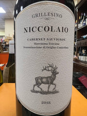 Niccolaio 2018 - Cabernet Sauvignon DOC Maremma Toscana