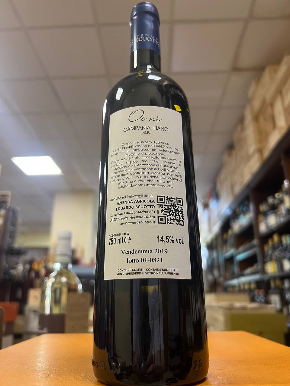 Oi ni Campania Fiano IGP 2019 Tenuta Scuotto