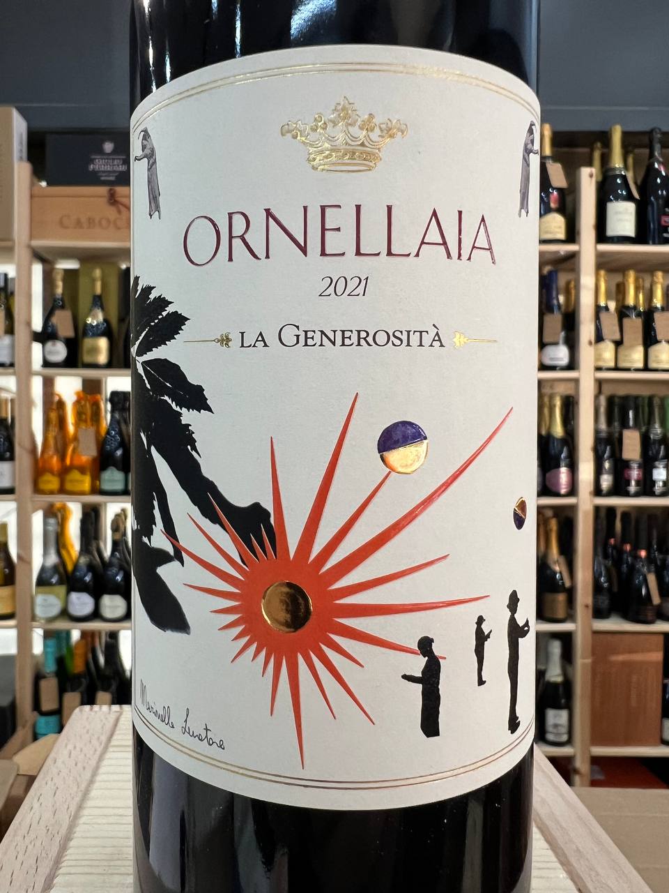 Ornellaia 2021  "La Generosità" - Etichetta Artistica