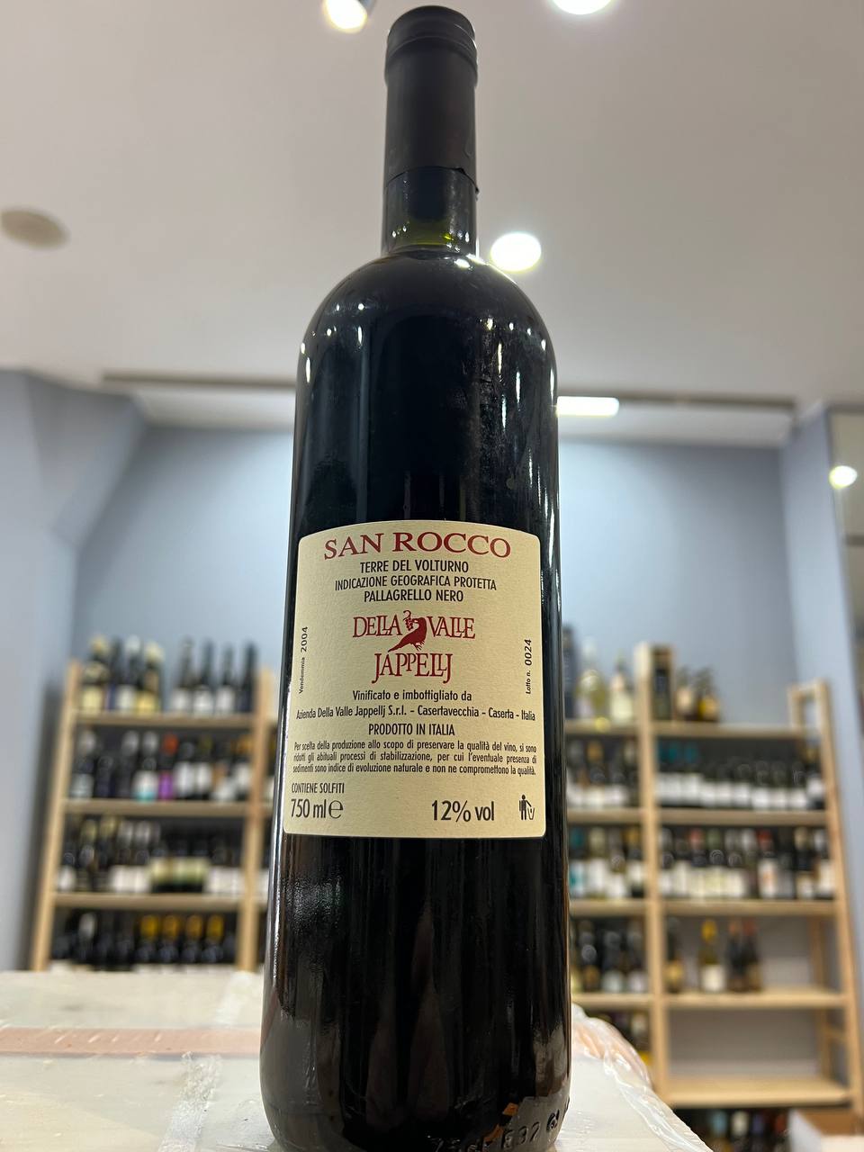 Pallagrello Rosso San Rocco 2004 Della Valle Jappellj