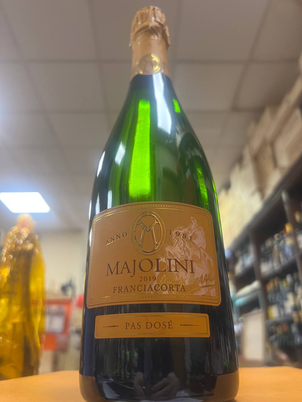 Franciacorta Pas Dosè Millesimato 2019 Majolini "Aligi Sassu"