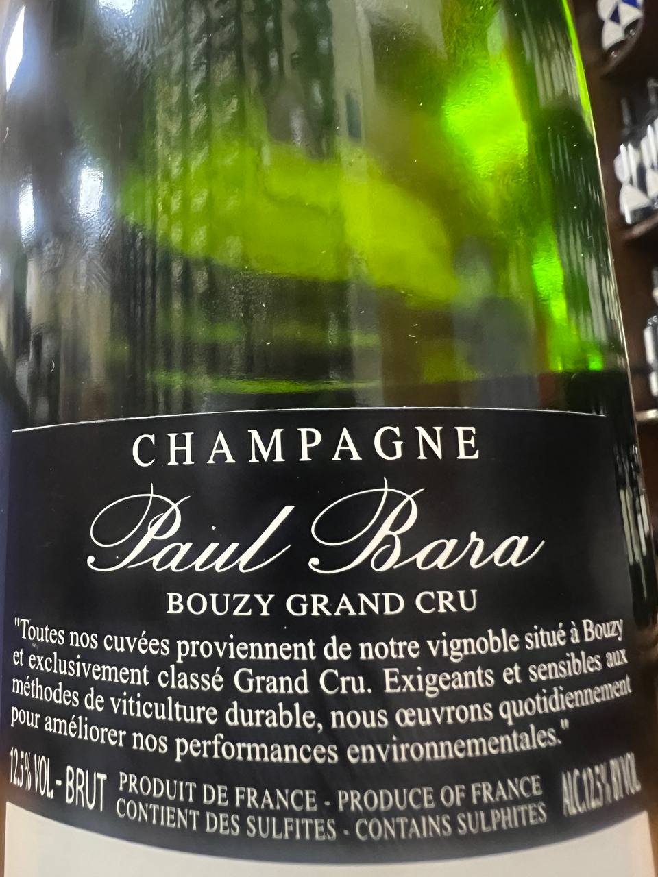 Paul Bara Grand Cru Champagne Brut Rèserve