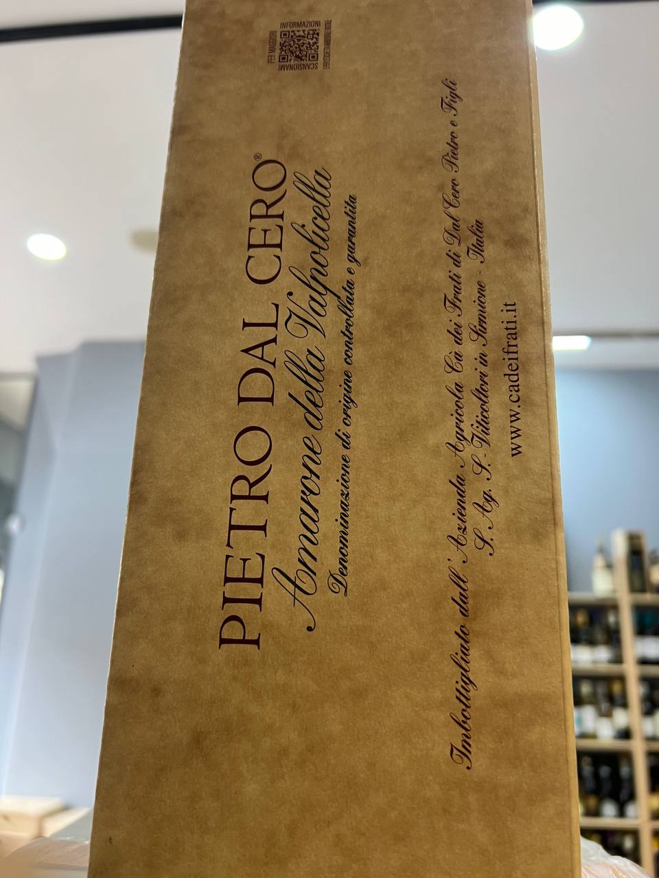 Pietro Dal Cero 2017 Amarone Della Valpolicella (cassetta legno)