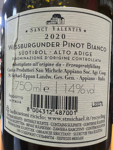 Sanct Valentin Pinot Bianco 2020 San Michele Appiano