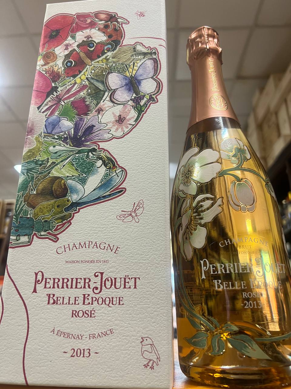 Perrier-Jouët Belle Epoque Rosé 2013 - Con Cofanetto