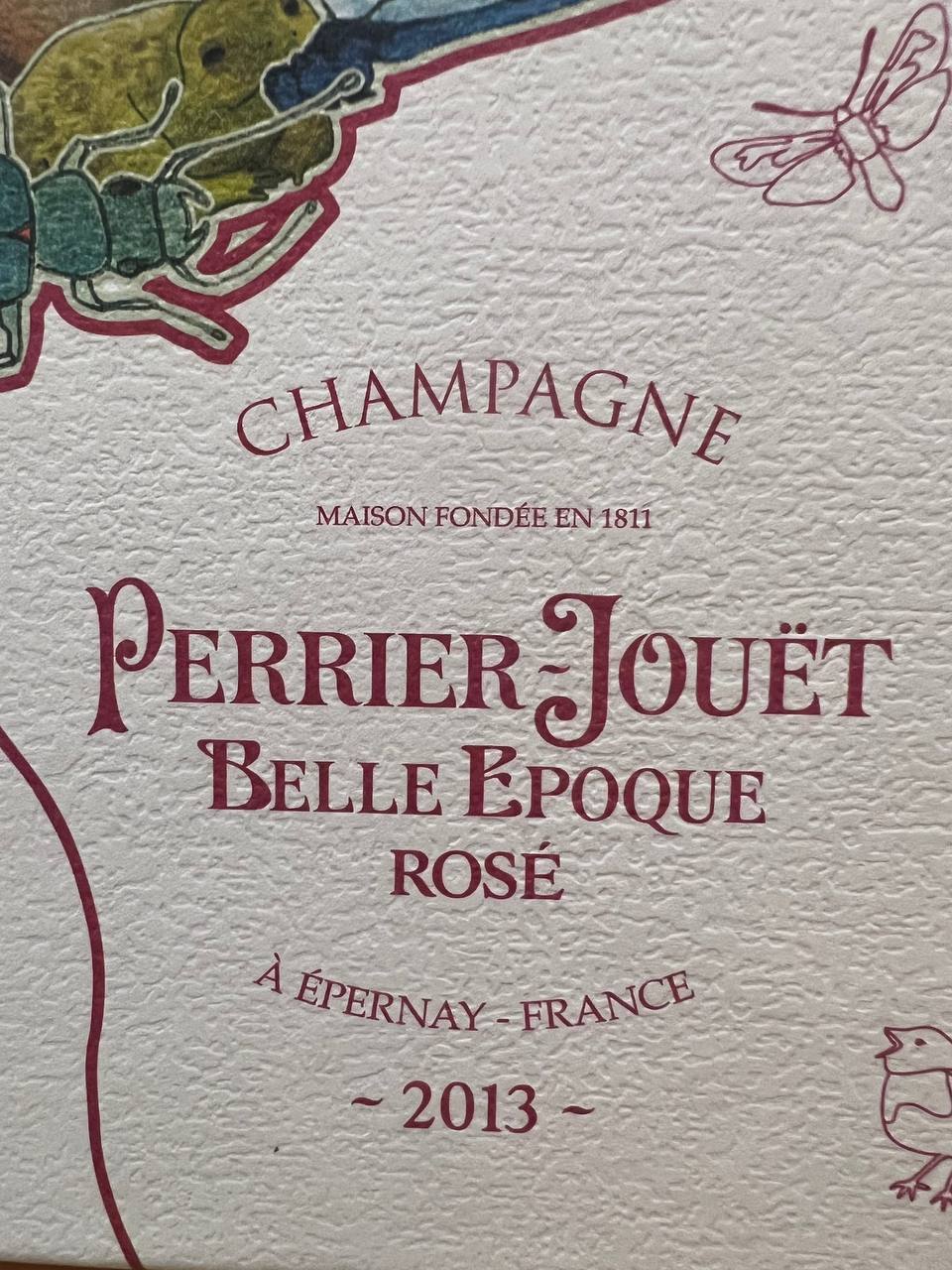 Perrier-Jouët Belle Epoque Rosé 2013 - Con Cofanetto