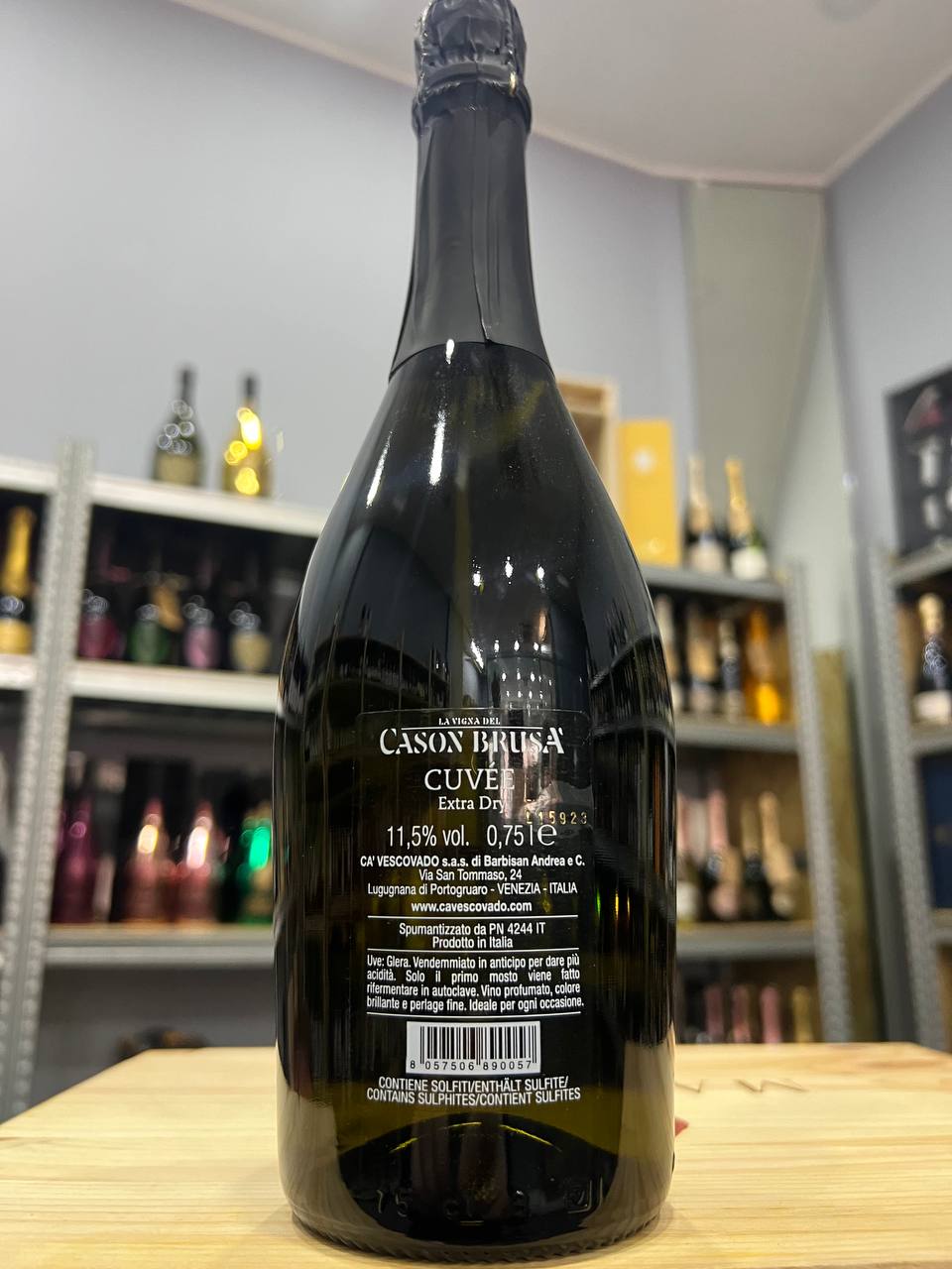 Prosecco DOC Cason Brusà Extra-Dry Vescovado