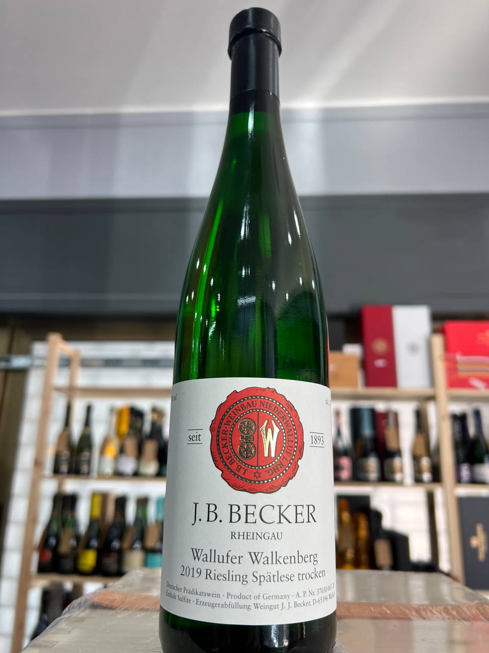 Riesling Spätlese Trocken 2019 Wallufer Walkenberg - J.B. Becker