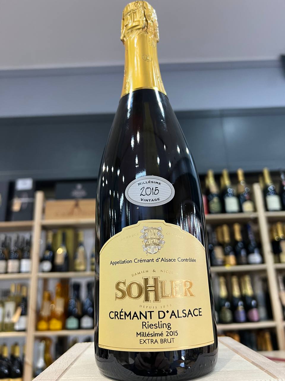 Riesling Crémant d'Alsace Millesimé 2015 Sohler