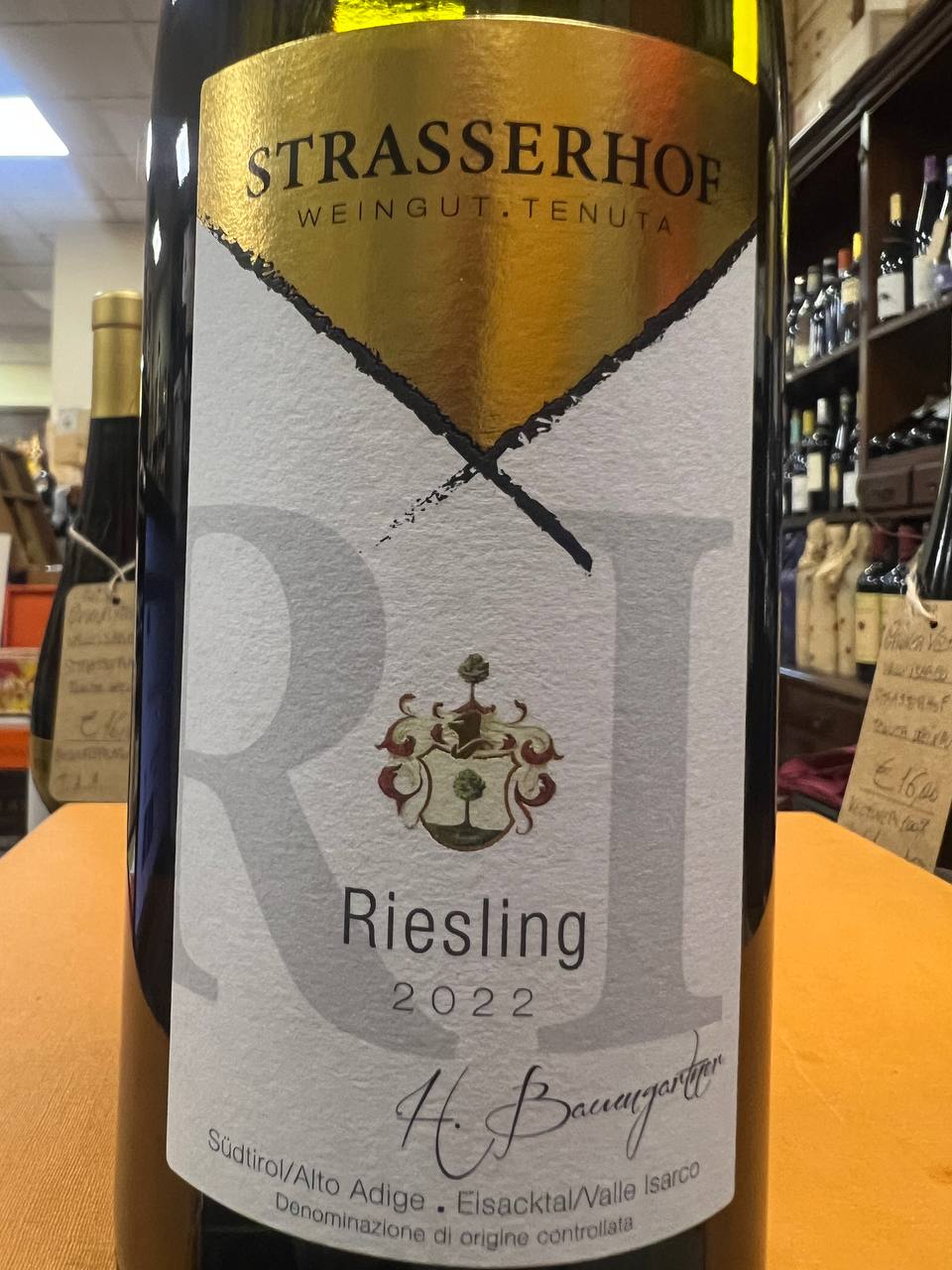 Riesling 2022 Strasserhof  Valle Isarco DOC Alto Adige