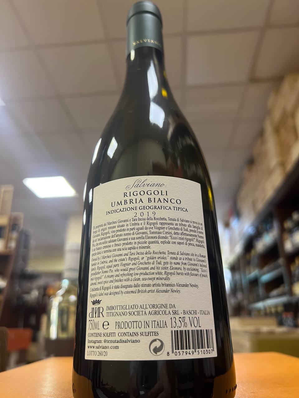 Rigogoli 2019 Salviano - Umbria Bianco IGT