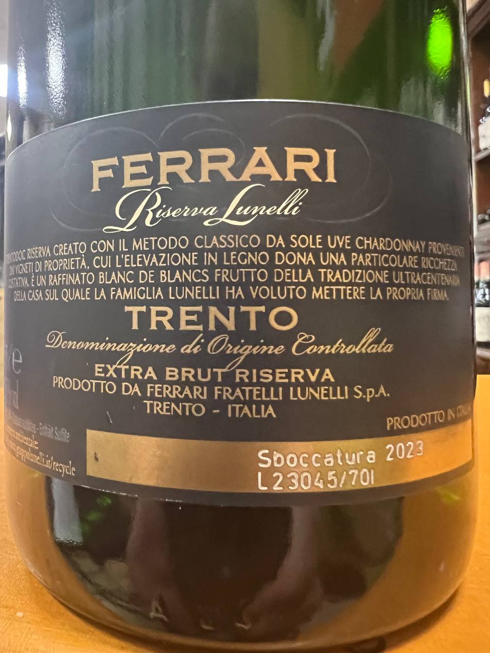 Riserva Lunelli 2015 - Ferrari TrentoDOC