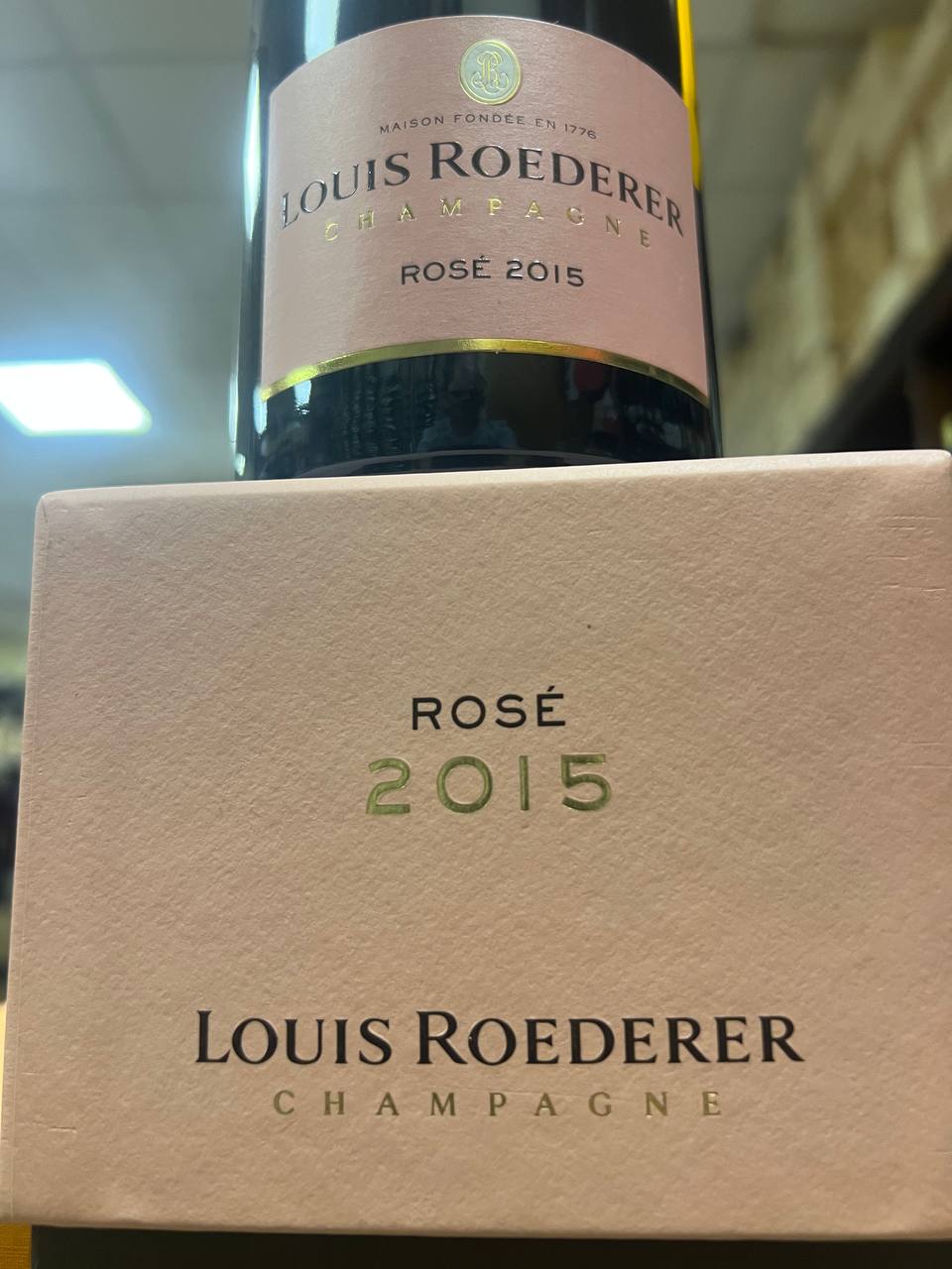 Champagne Rosé 2015 Louis Roederer Brut Vintage Astucciato