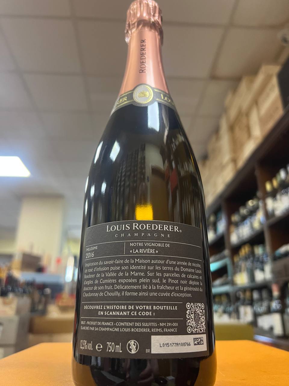 Champagne Rosé 2015 Louis Roederer Brut Vintage Astucciato