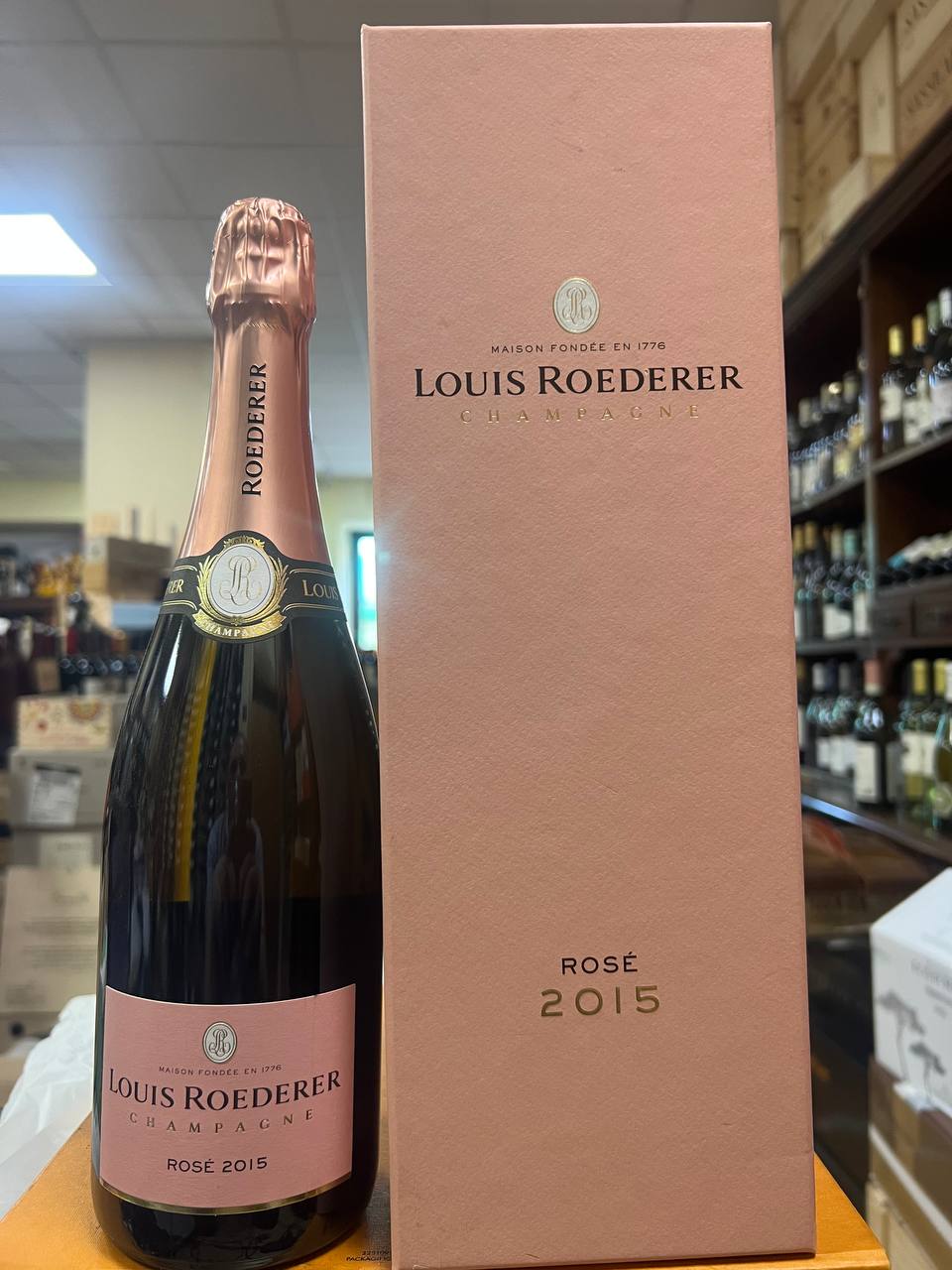 Champagne Rosé 2015 Louis Roederer Brut Vintage Astucciato