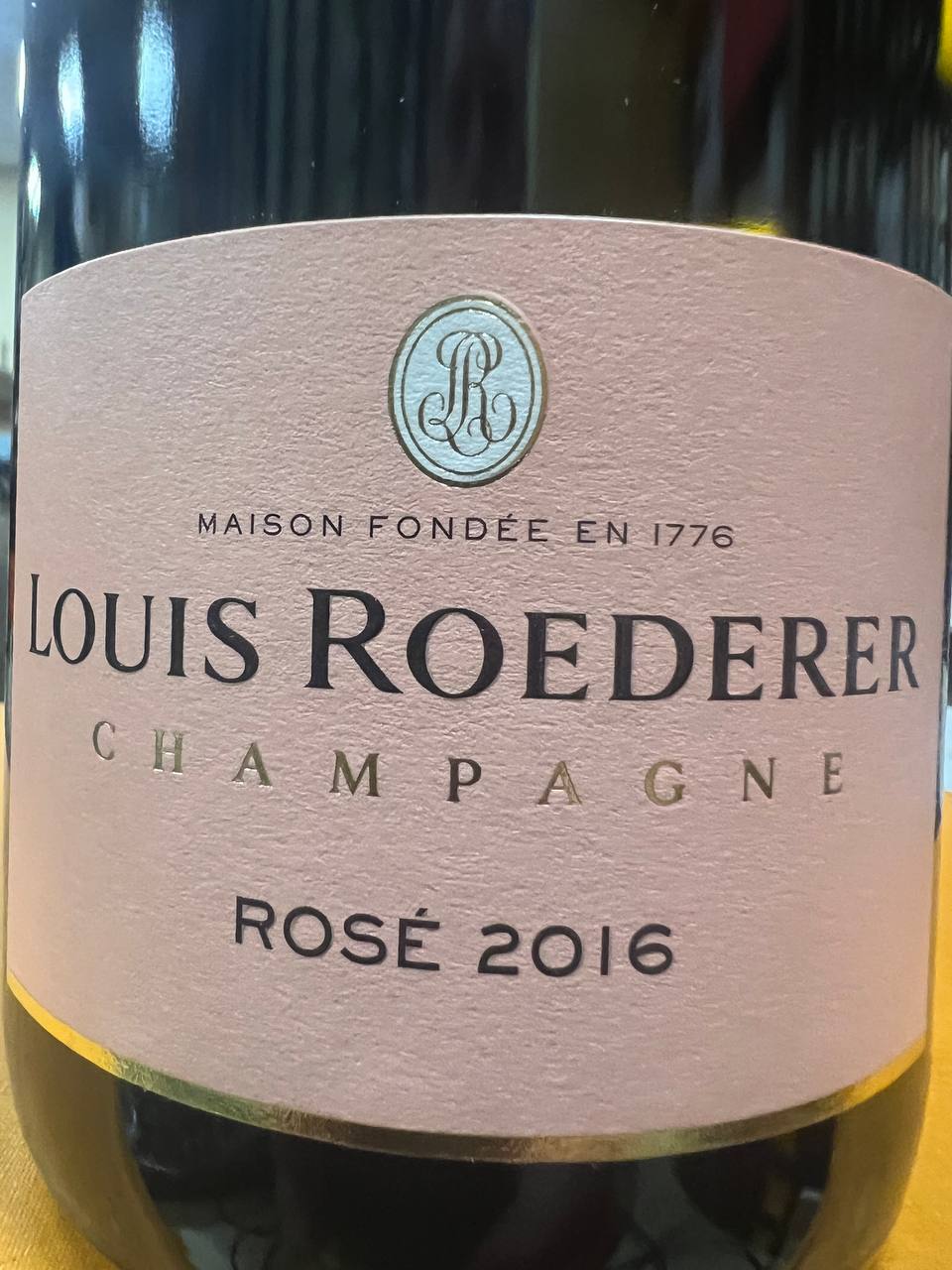 2016 Rosé Vintage Louis Brut Roederer