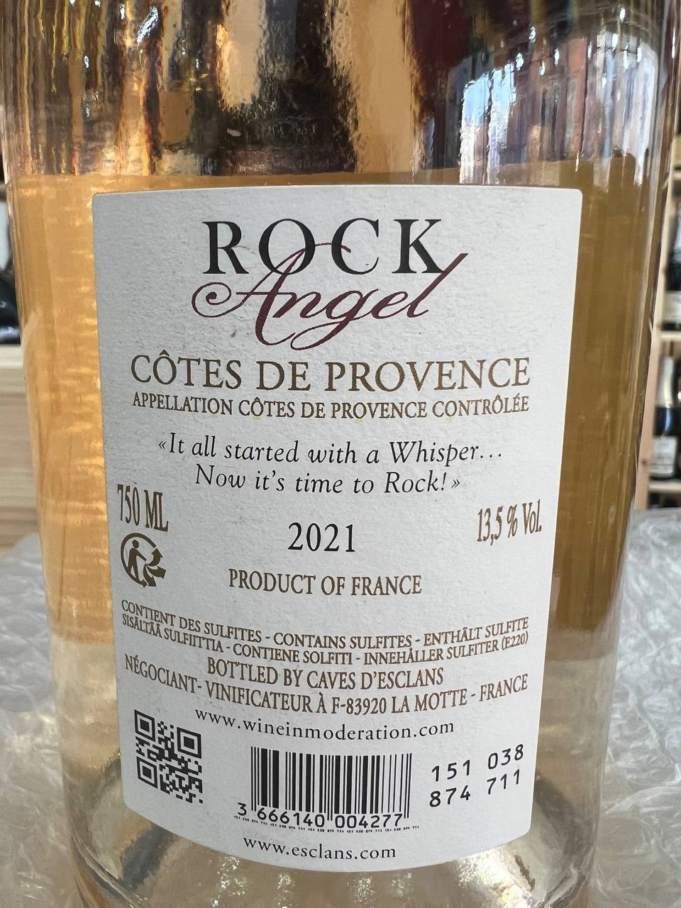 Rosé Rock Angel 2021 Chateau d'Esclans