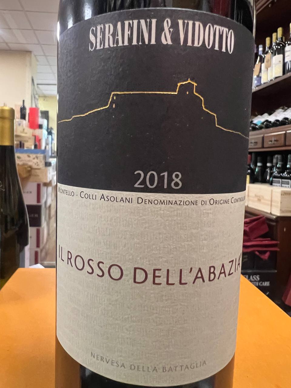 Rosso dell'Abazia 2018 Serafini e Vidotto