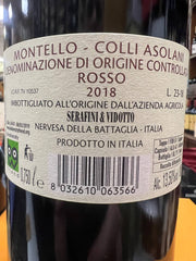 Rosso dell'Abazia 2018 Serafini e Vidotto