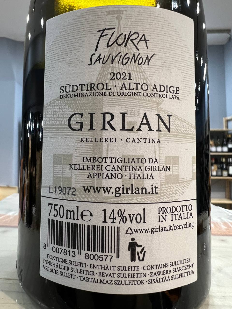 Girlan Flora Sauvignon 2021